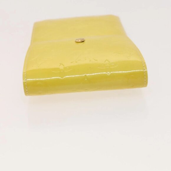 LOUIS VUITTON Monogram Vernis Walker Shoulder Wallet Gris M91031 LV Auth 123724 - Picture 6 of 14